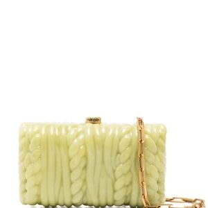 Cult Gaia Helene Acrylic Clutch in Dominga